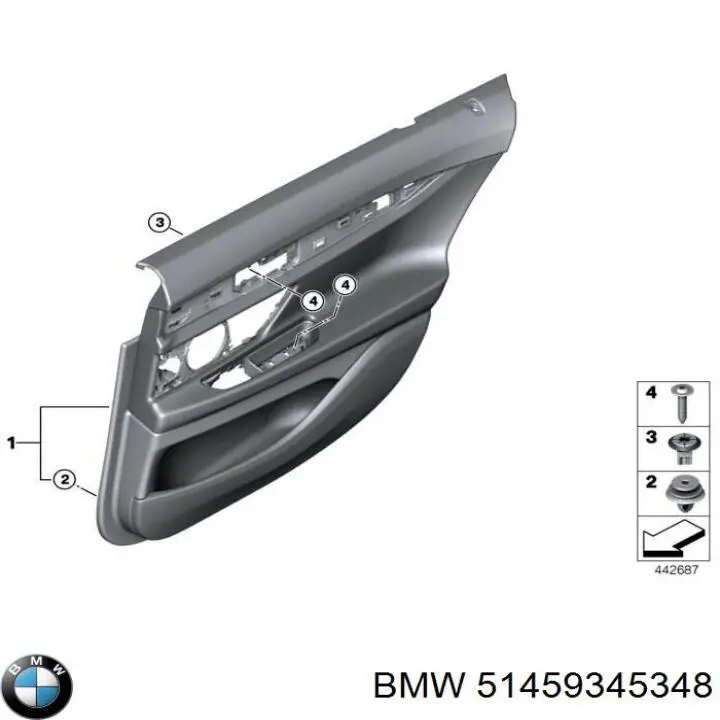  BMW 9345348 цена, от 31.67 USD