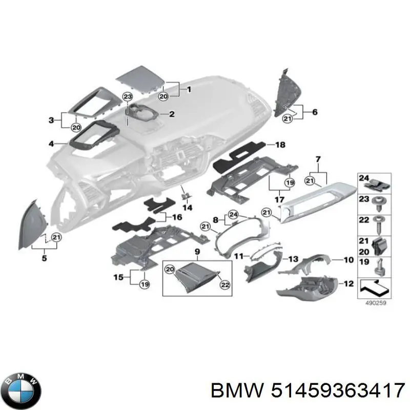  51459363417 BMW