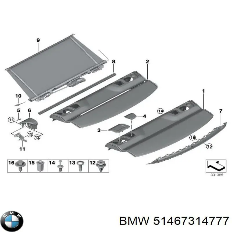 51467314777 BMW 