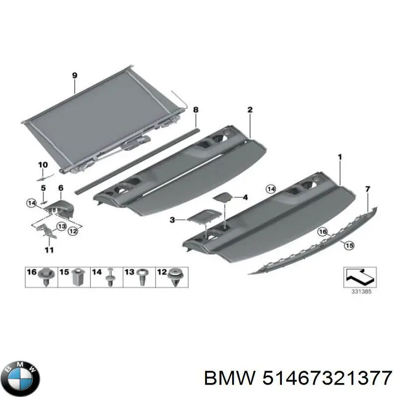 51467321377 BMW 