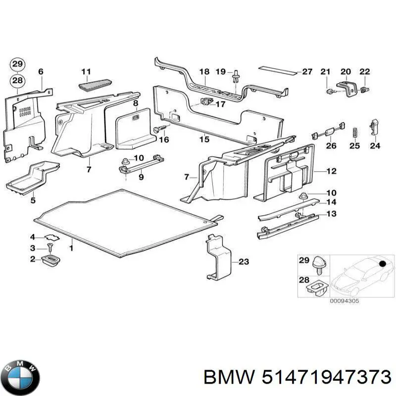 51471947373 BMW 