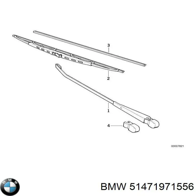 Купить 51471971556 BMW 