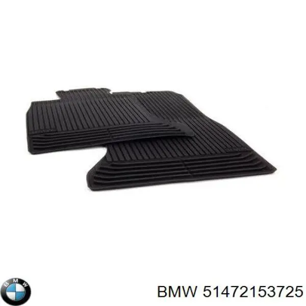 51472153725 BMW коврик передний, комплект из 2 шт.