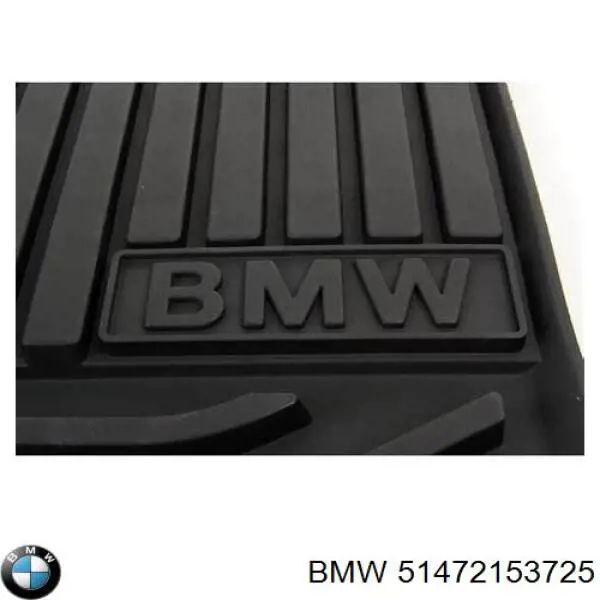 Коврик передний, комплект из 2 шт. BMW 51472153725