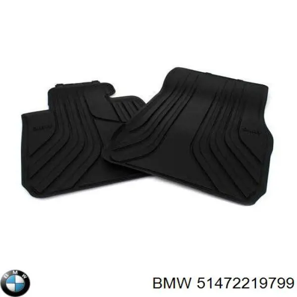51472219799 BMW коврик передний, комплект из 2 шт.