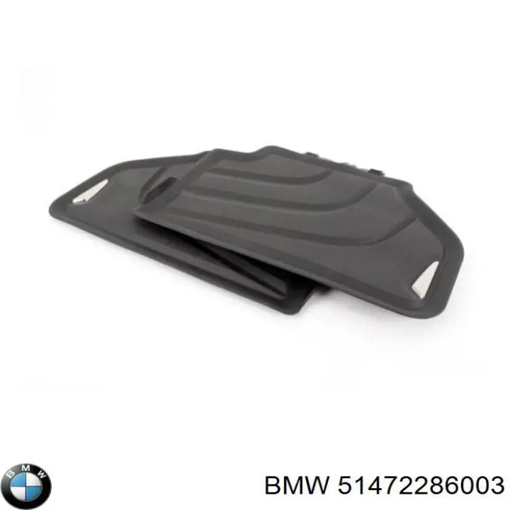 Купить 51472286003 BMW Резиновые коврики задние