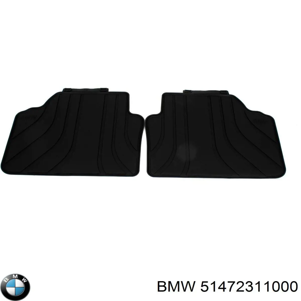 Купить 51472311000 BMW Коврик передний, комплект 2 шт.