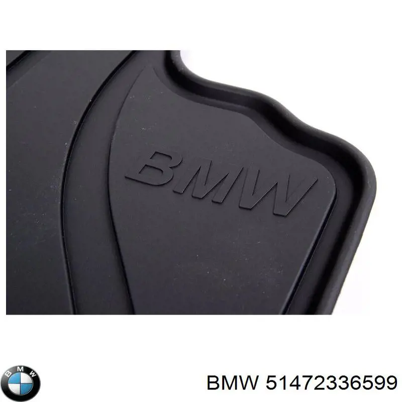 Коврик задний, комплект 2 шт. BMW 51472336599 цена, от 19.00 USD