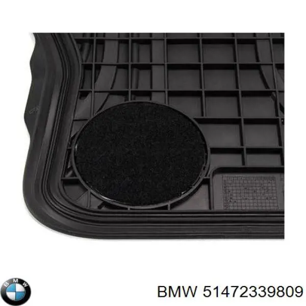 Резиновые коврики передние BMW 51472339809 цена, от 105.94 USD