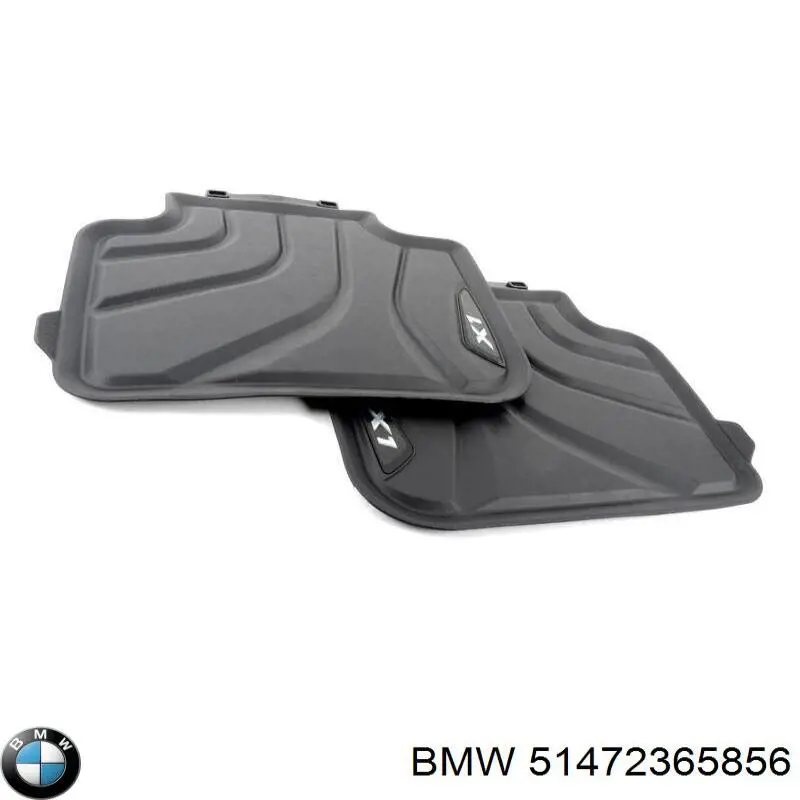Купить 51472365856 BMW Резиновые коврики задние