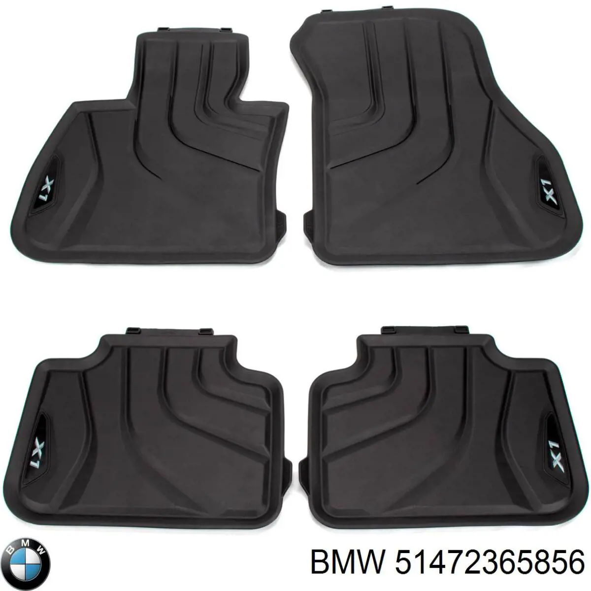 Коврик задний, комплект 2 шт. BMW 51472365856 цена, от 85.26 USD