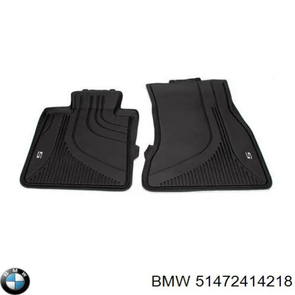 51472414218 BMW коврик передний, комплект из 2 шт.
