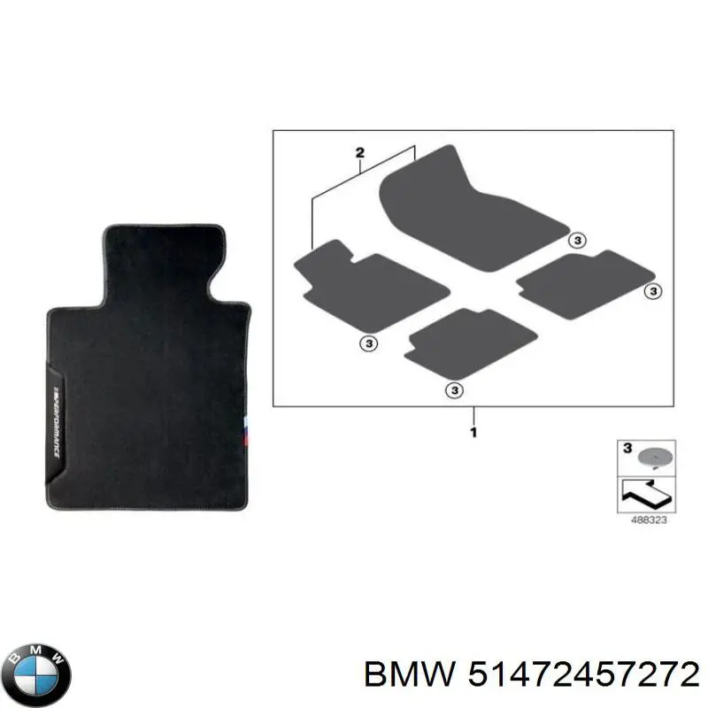  BMW 51472457272 цена, от 450.95 USD