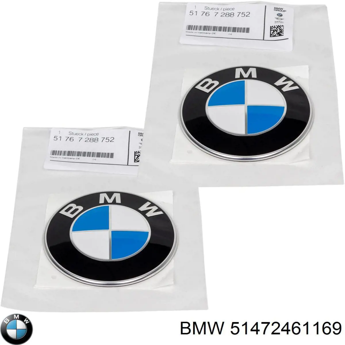 Задние коврики 51472461169 BMW