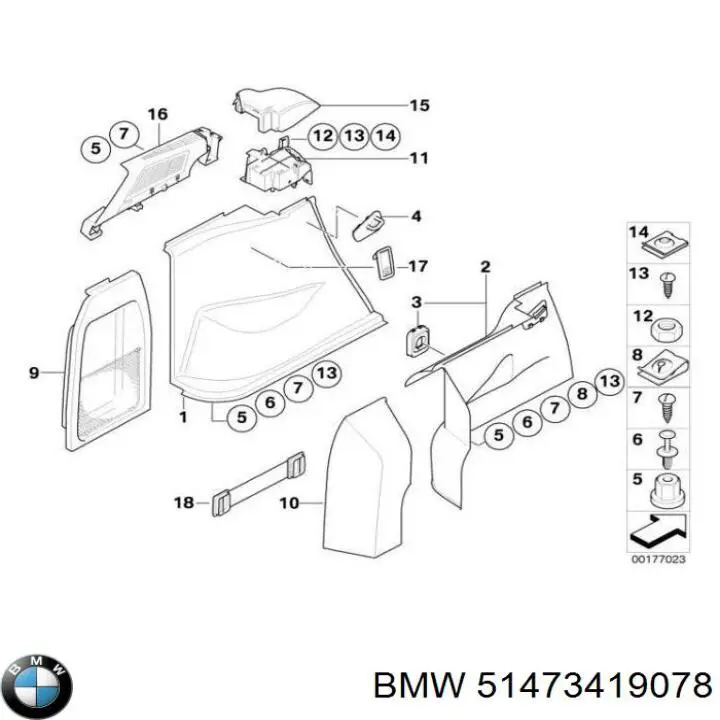 51473419078 BMW 