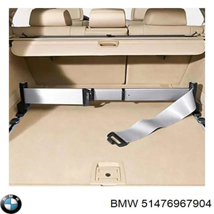 51476967904 BMW estore da seção de bagagem