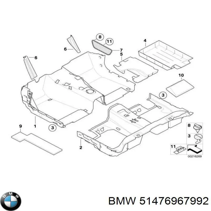 51476967992 BMW 