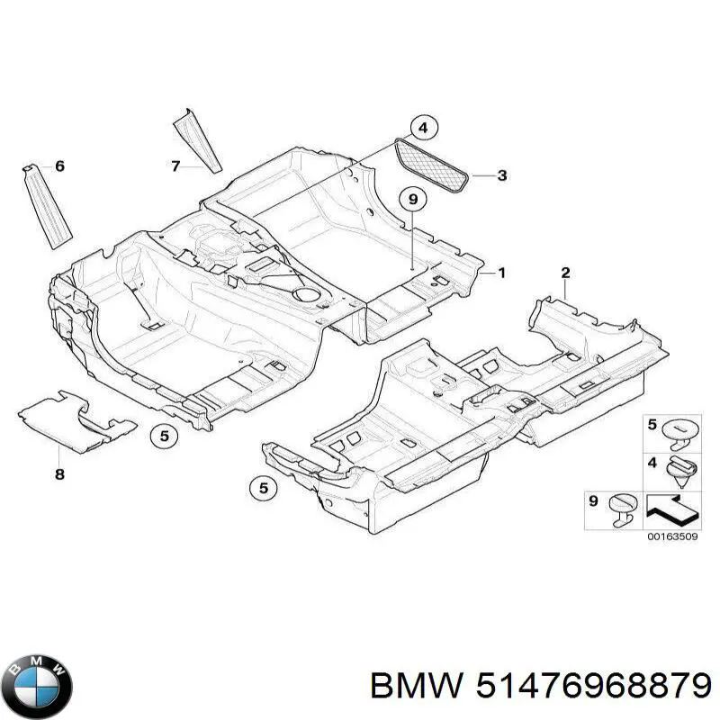  BMW 51476968879 цена, от 114.02 USD