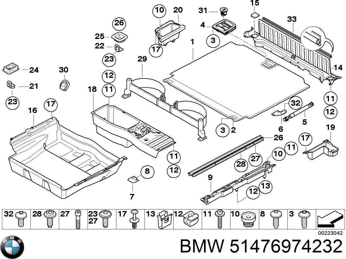  51476974232 BMW