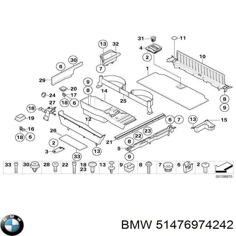  BMW 51476974242 цена, от 25.34 USD
