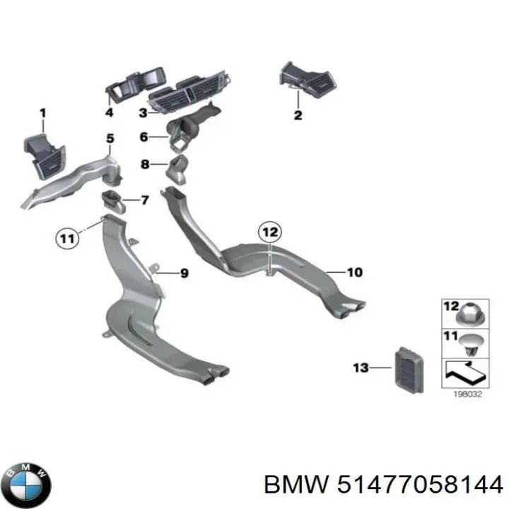  51477058144 BMW