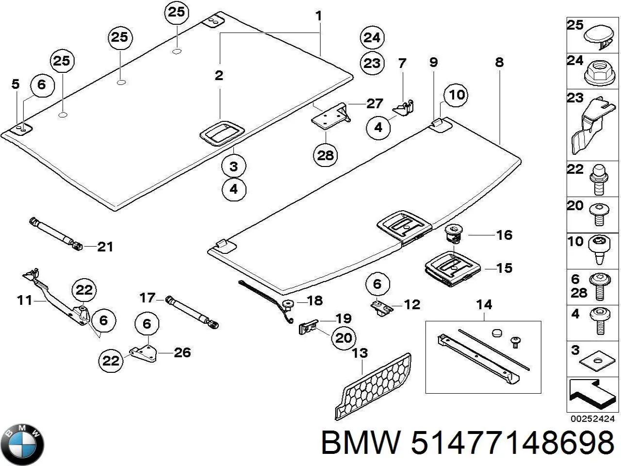  51477148698 BMW