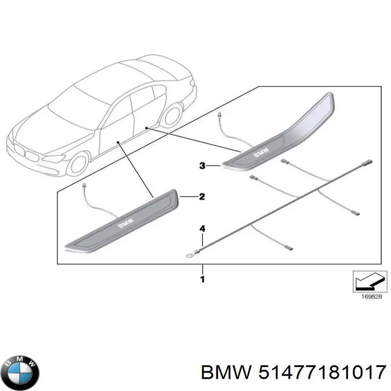  BMW 51477181017 цена, от 19.00 USD