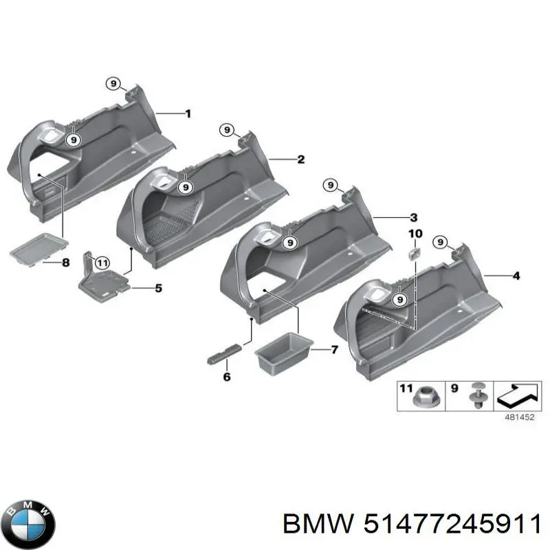 51477245911 BMW 