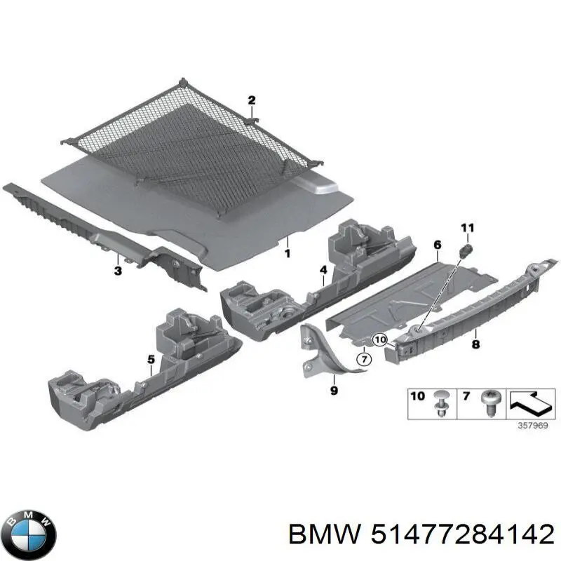  51477284142 BMW