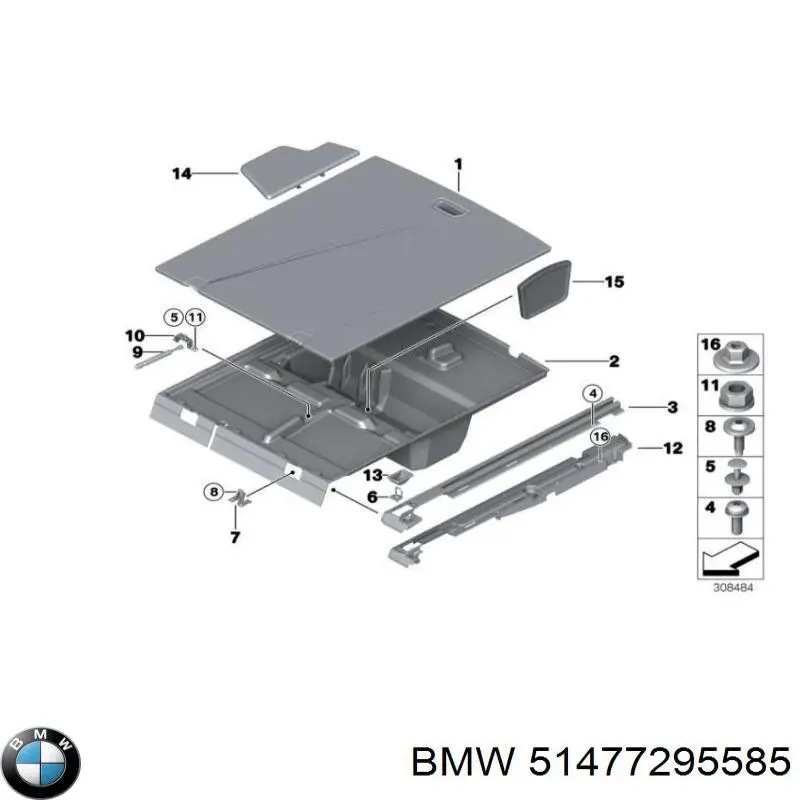  BMW 51477295585 цена, от 36.74 USD