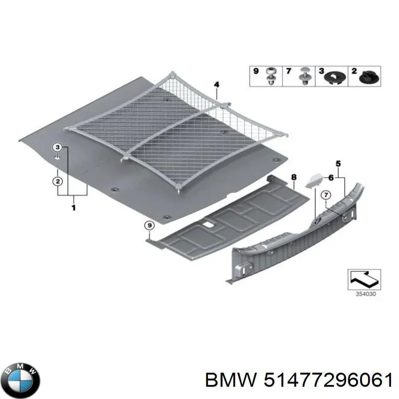  BMW 51477296061 цена, от 50.68 USD
