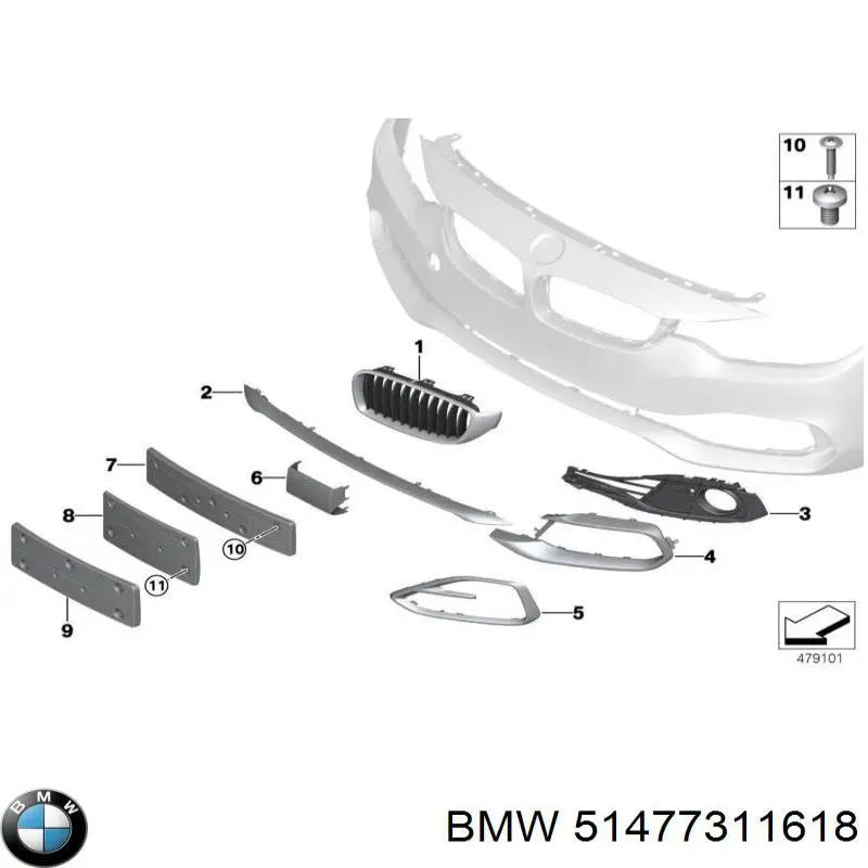  BMW 51477311618