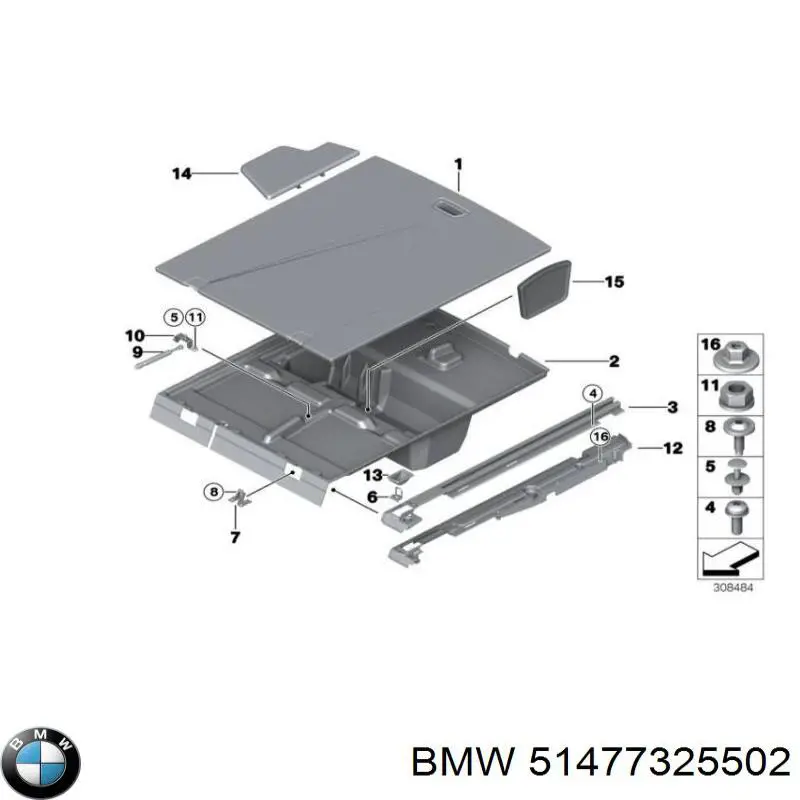  BMW 51477325502 цена, от 86.15 USD