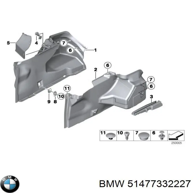 51477332227 BMW 