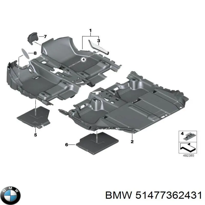 51477362431 BMW 