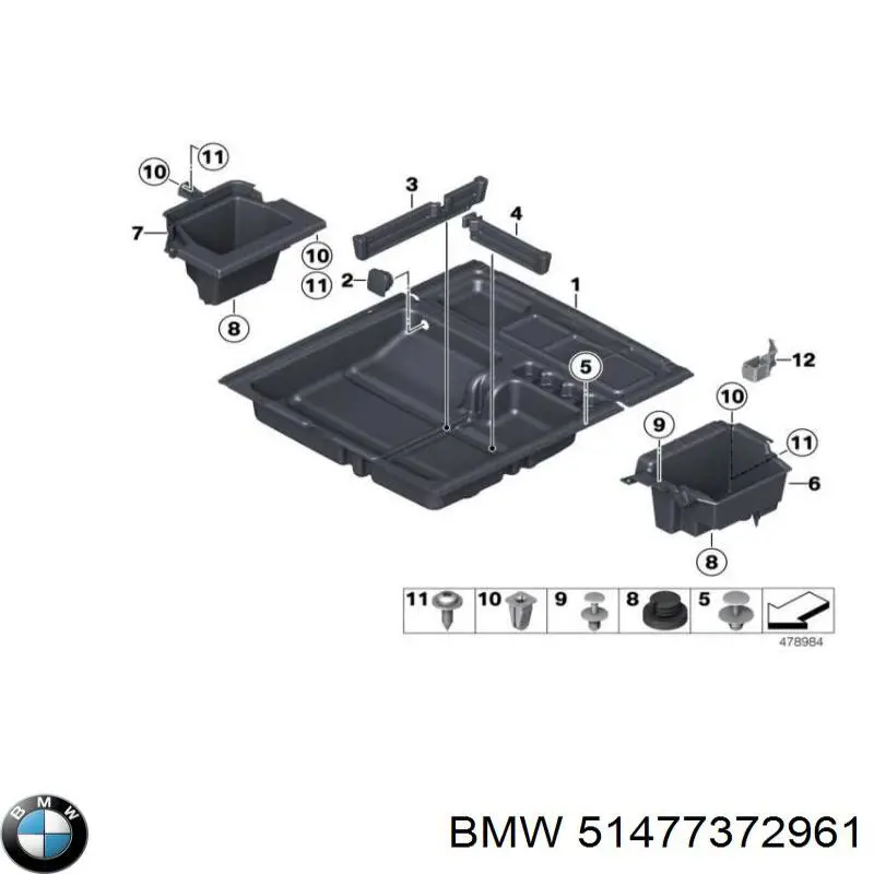 51477372961 BMW 