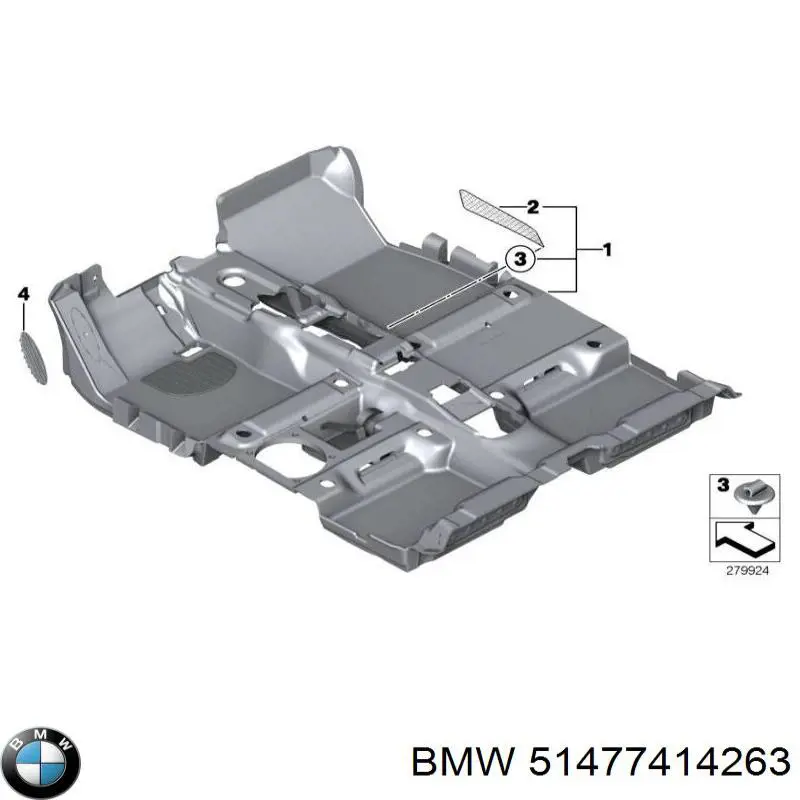  BMW 51477414263 цена, от 253.39 USD