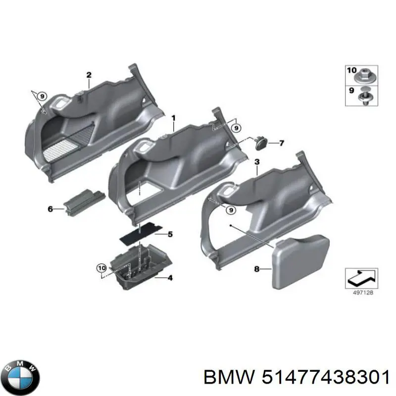 51477438301 BMW 