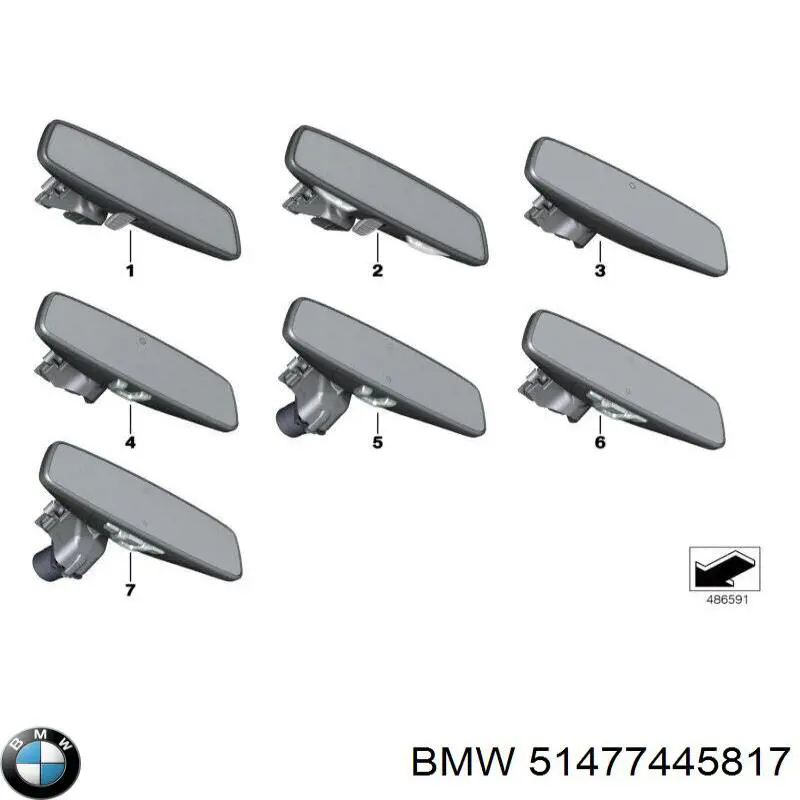 Купить 51477445817 BMW 