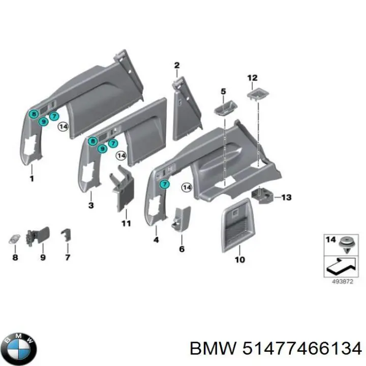  51477466134 BMW