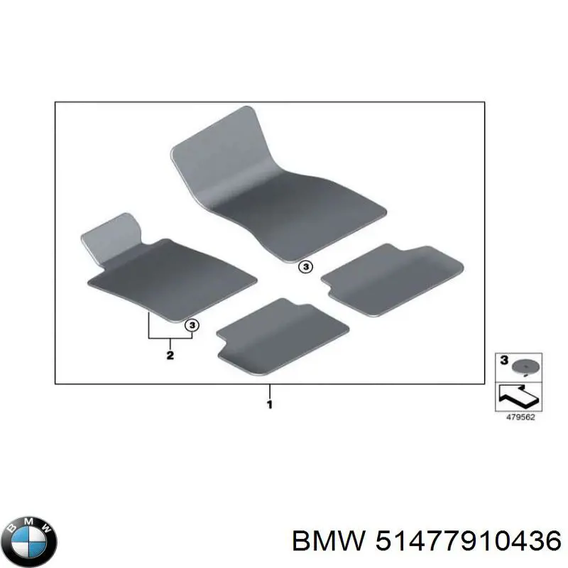  51477910436 BMW