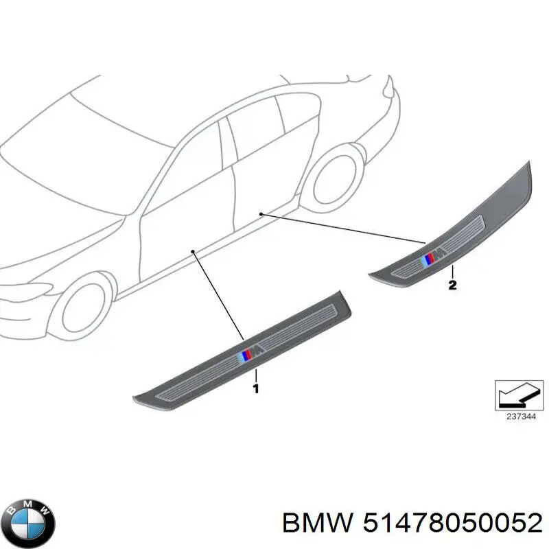  BMW 51478050052 цена, от 45.61 USD