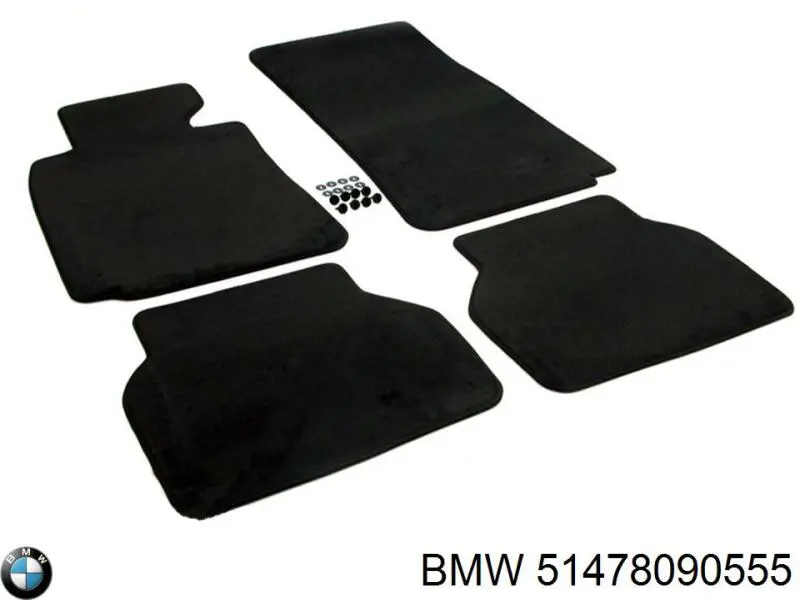 Комплект ковриков BMW 51478090555 цена, от 30.41 USD