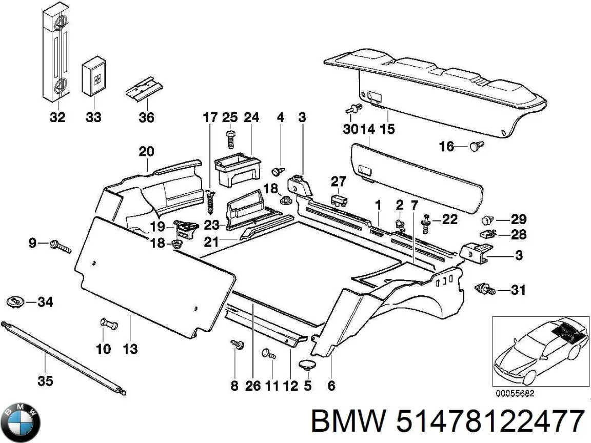 51478122477 BMW 