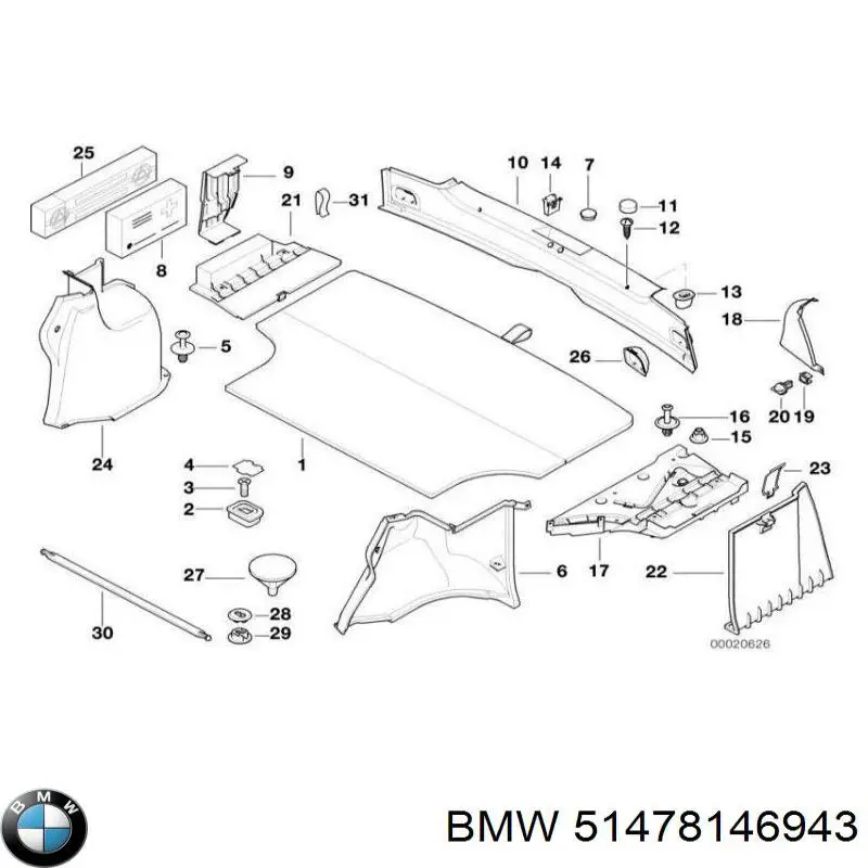 51478146943 BMW 