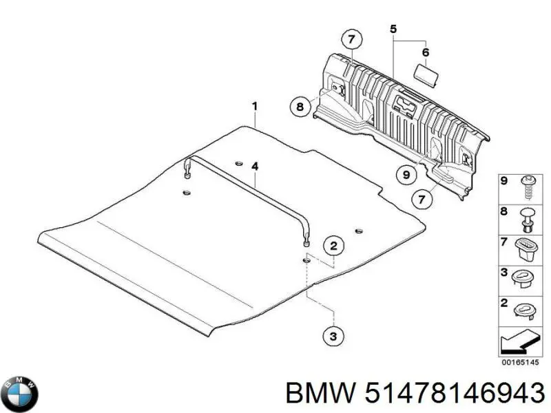  BMW 51478146943 цена, от 2.63 USD