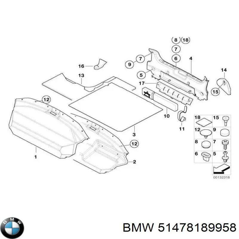  BMW 51478189958 цена, от 198.0 UAH
