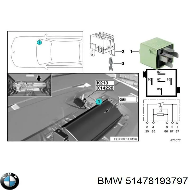  51478193797 BMW