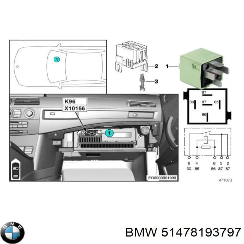  BMW 51478193797 цена, от 14.11 USD