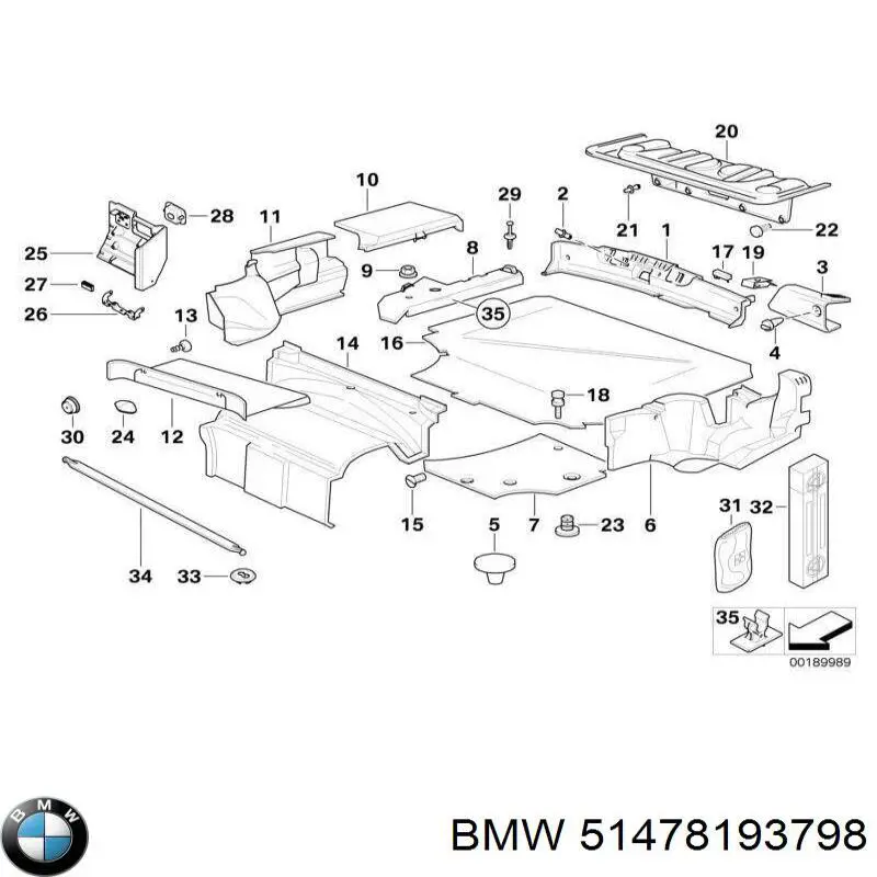  BMW 51478193798 цена, от 8.47 USD